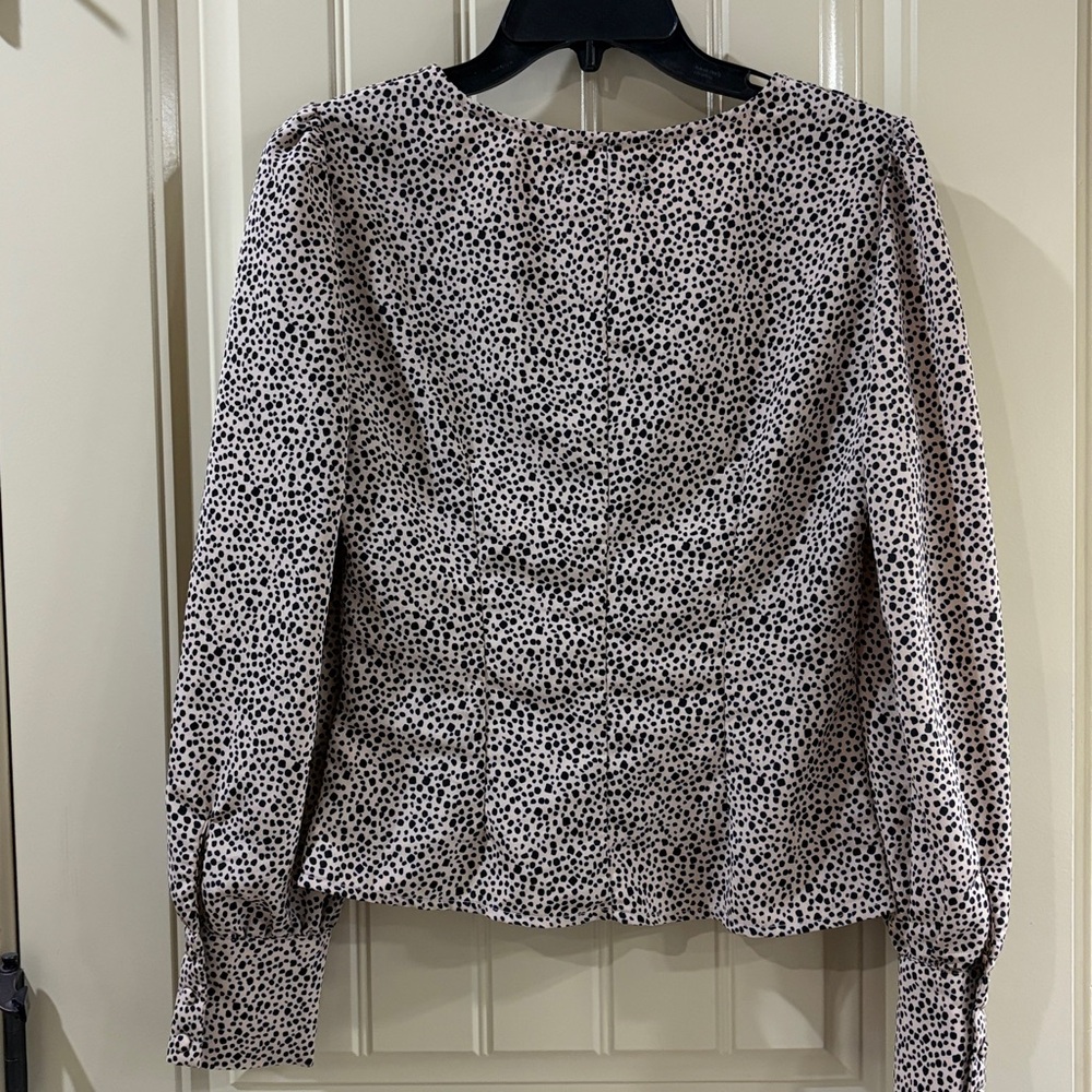 Button Down Blouse By Lulus Brand. Euc! - image 6